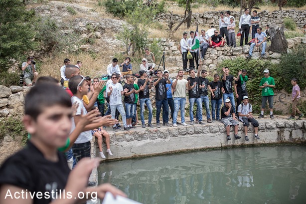 Palestinians event in the village of Lifta following Nakba Day 1